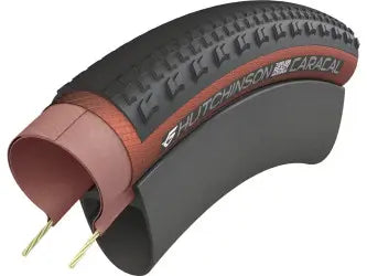 Llanta Caracal Hutchinson 700x45 Tubeless Ready Café