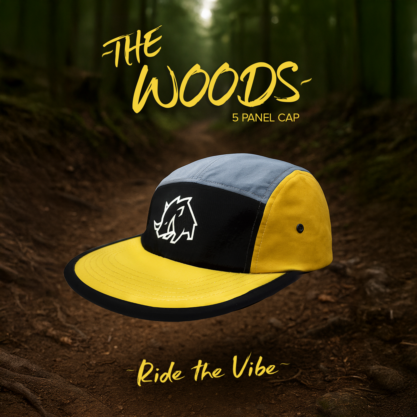 The Wood 5 Panel Cap
