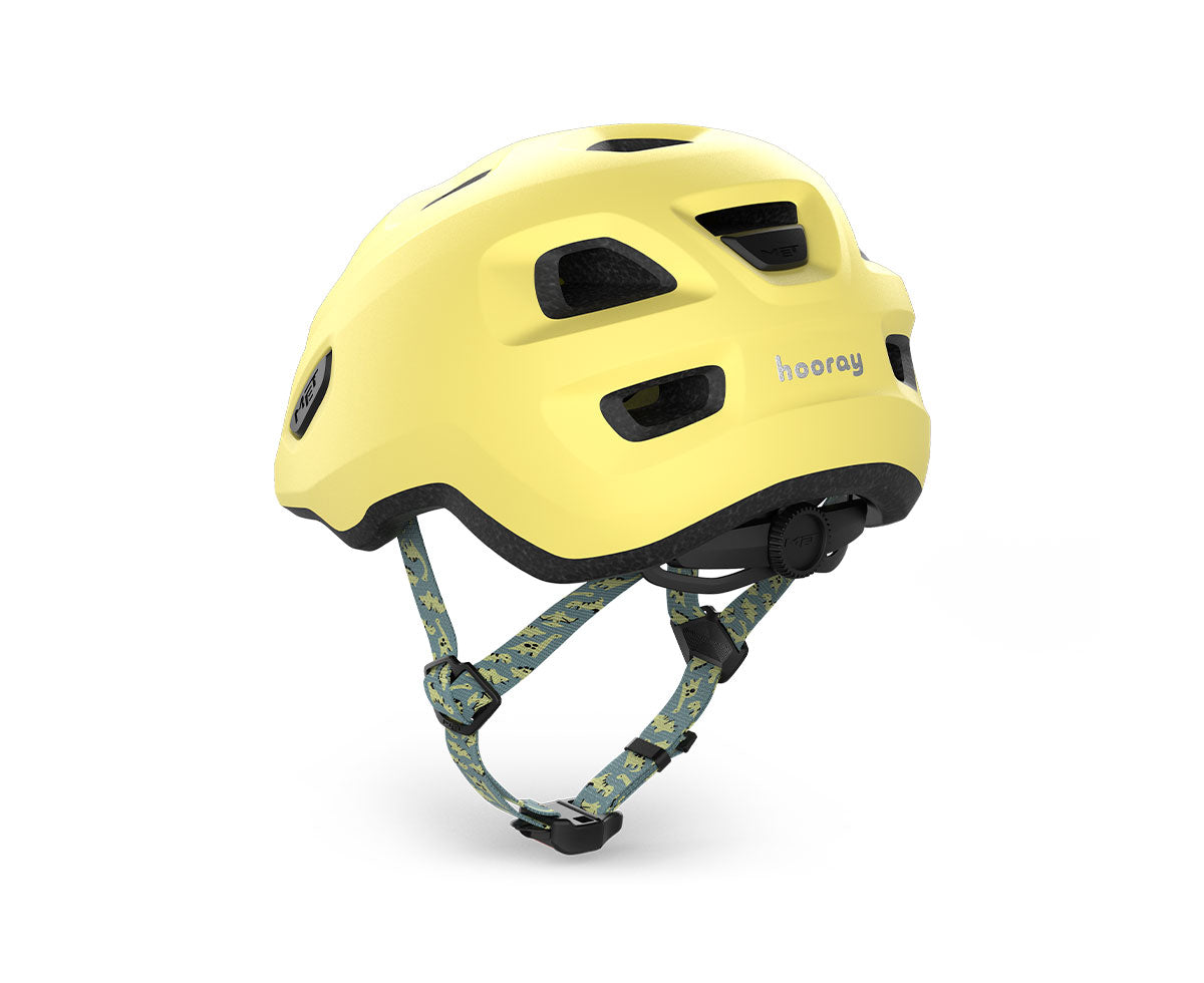 Casco para Niños MET Hooray Amarillo