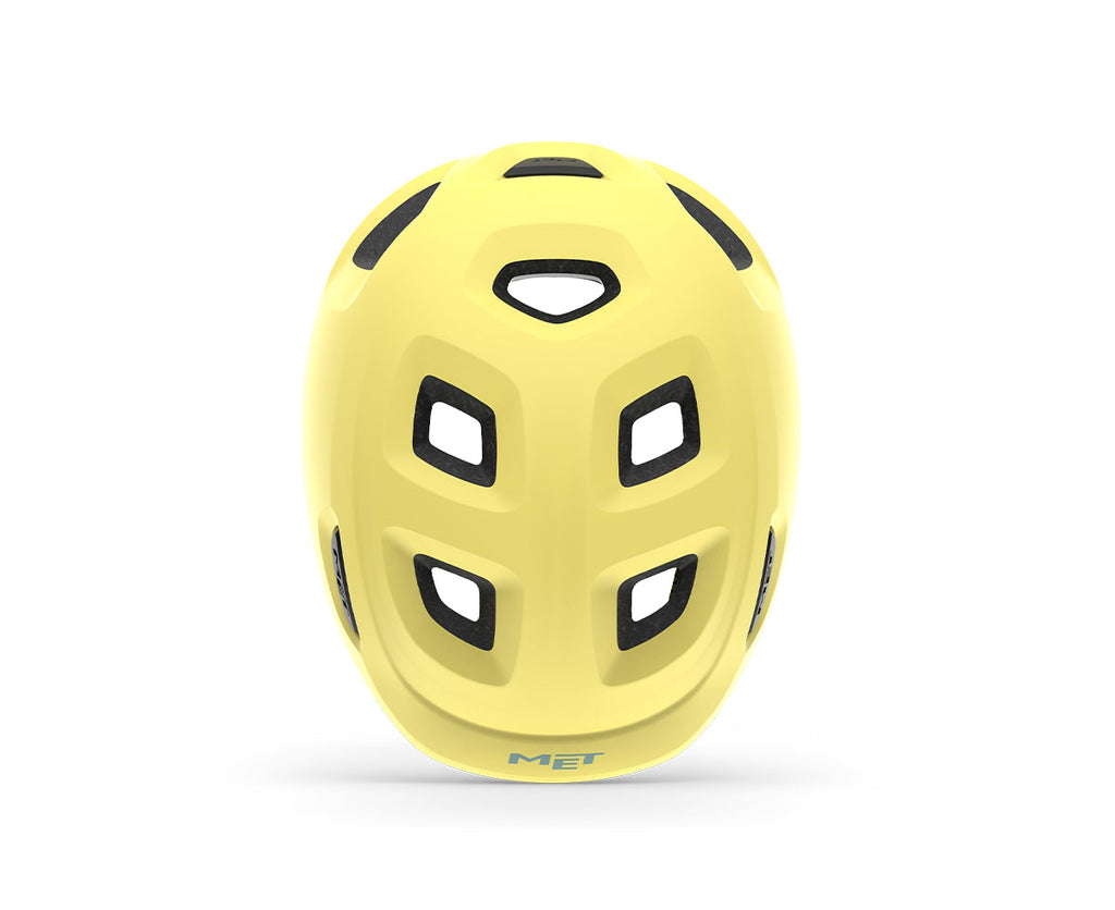 Casco para Niños MET Hooray Amarillo