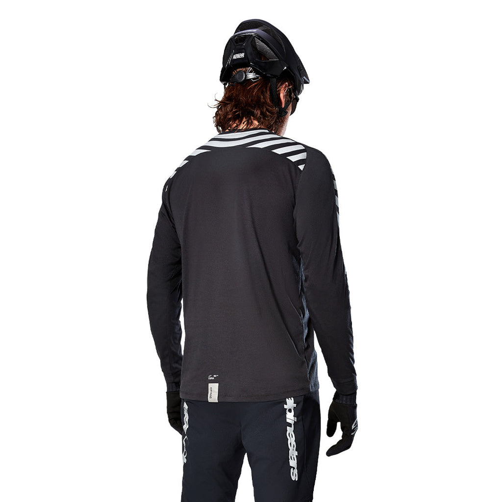Jersey A-Dura DRI ASTAR Negro Reflejante - Manga Larga