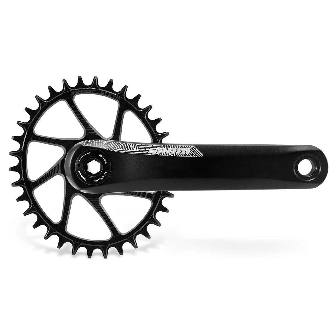 Plato GARBARUK DM MTB para SRAM 3-BOLTS