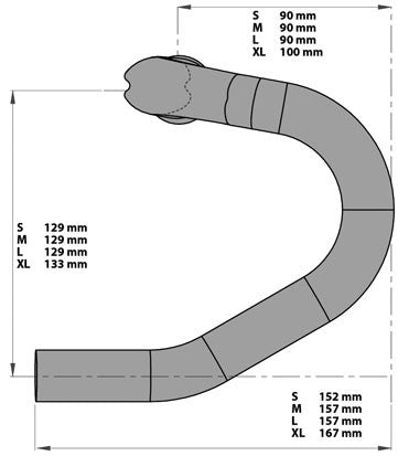 SYNTACE Racelite Carbon CDR Ø31.8 Large 440mm