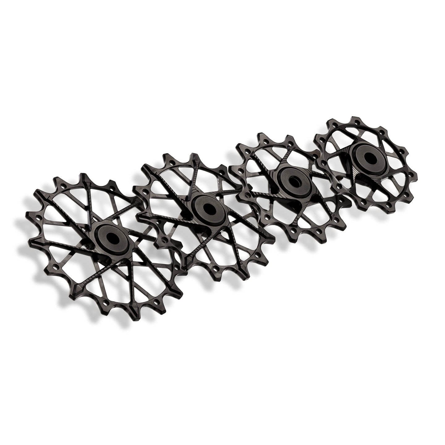 Poleas Garbaruk para cambio trasero Shimano | 14T + 16T (12 vel. con jaula garbaruk)