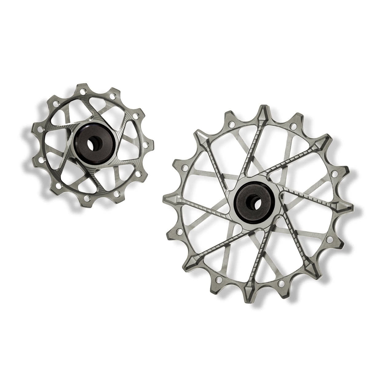 Jaula de desviador trasero + Poleas 11T + 16T para Shimano GRX Di2 11-vel