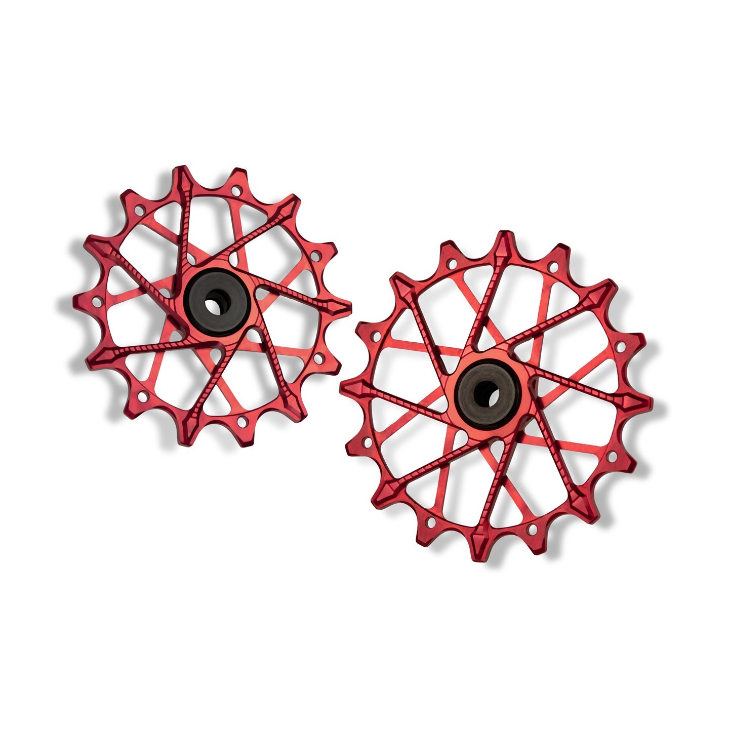 Poleas Garbaruk para cambio trasero Shimano | 14T + 16T (12 vel. con jaula garbaruk)