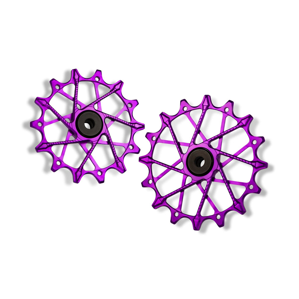 Poleas Garbaruk para cambio trasero SRAM | 14T + 16T (SRAM Eagle Transmission con jaula original)