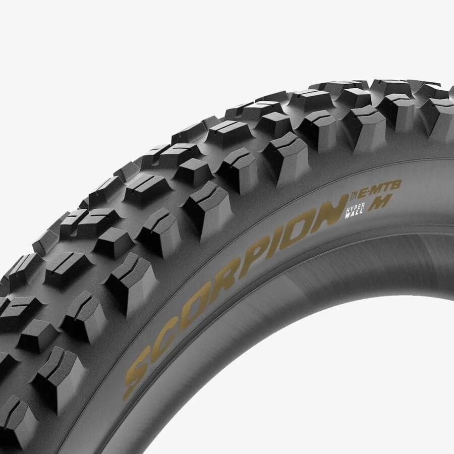 Llanta Pirelli Scorpion E-MTB M HyperWALL Gold Edition 27.5×2.6