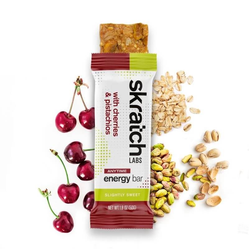 Skratch Labs Energy Barra de Cherries & Pistachos 50gr c/12pz
