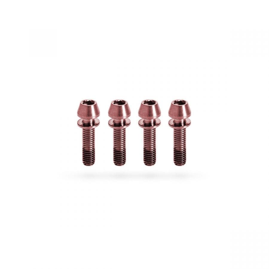 Set de Tornillos de Titanio Kogel para Poste de Manubrio STEM Rose