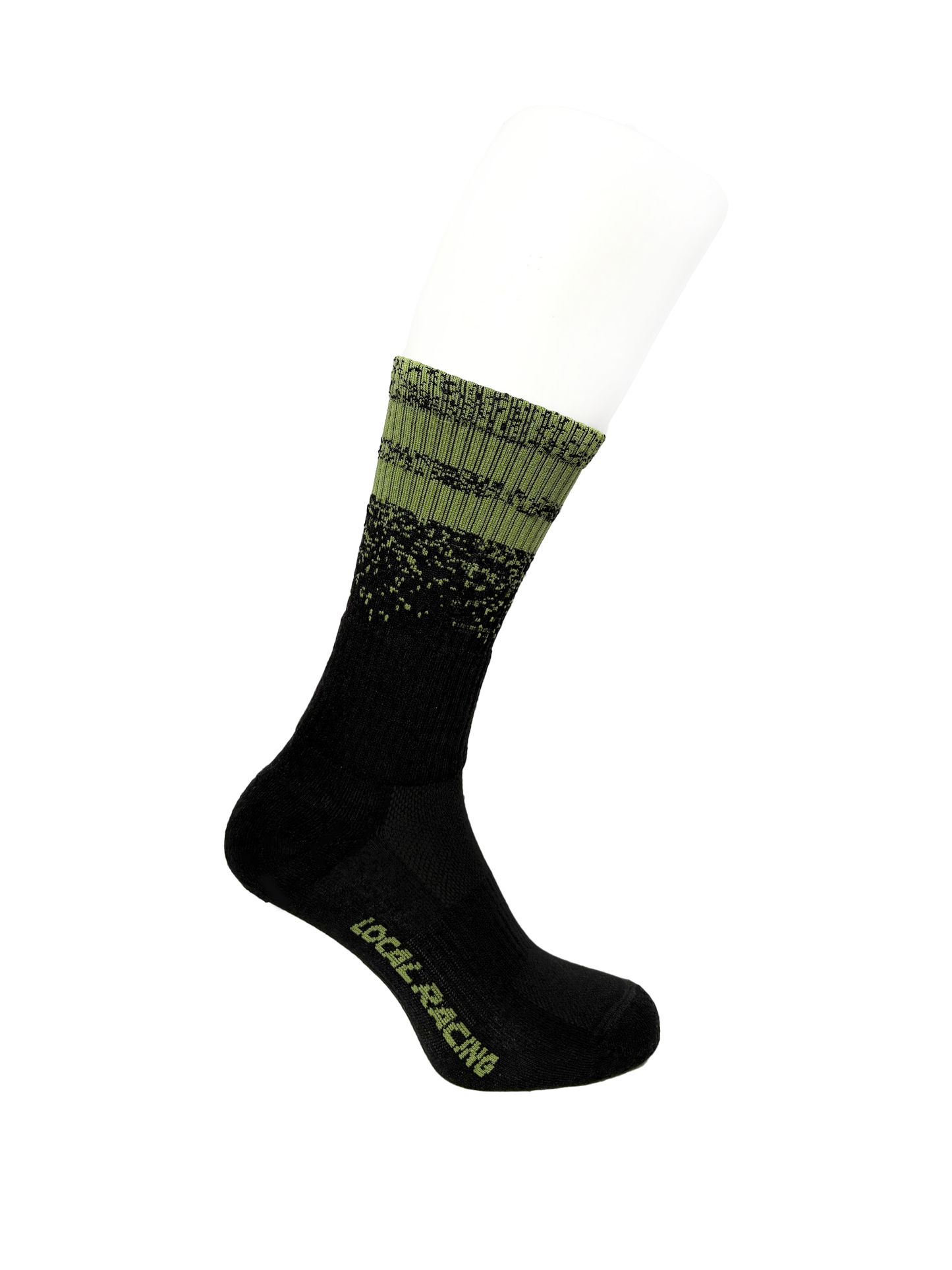 Socks Distortion Green/Black