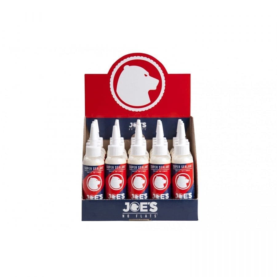 Caja de Super Sellador Joes No Flats 125ml 20pzas