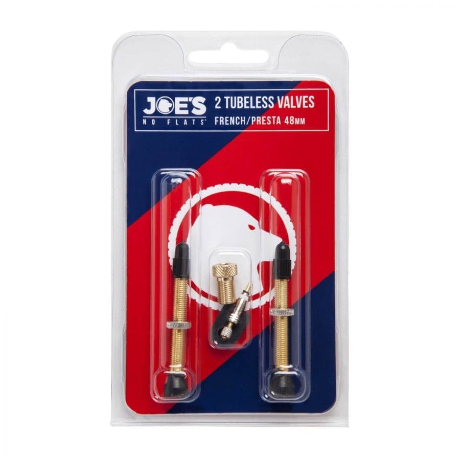Valvulas Tubeless Joes No Flats 48mm 2pzas
